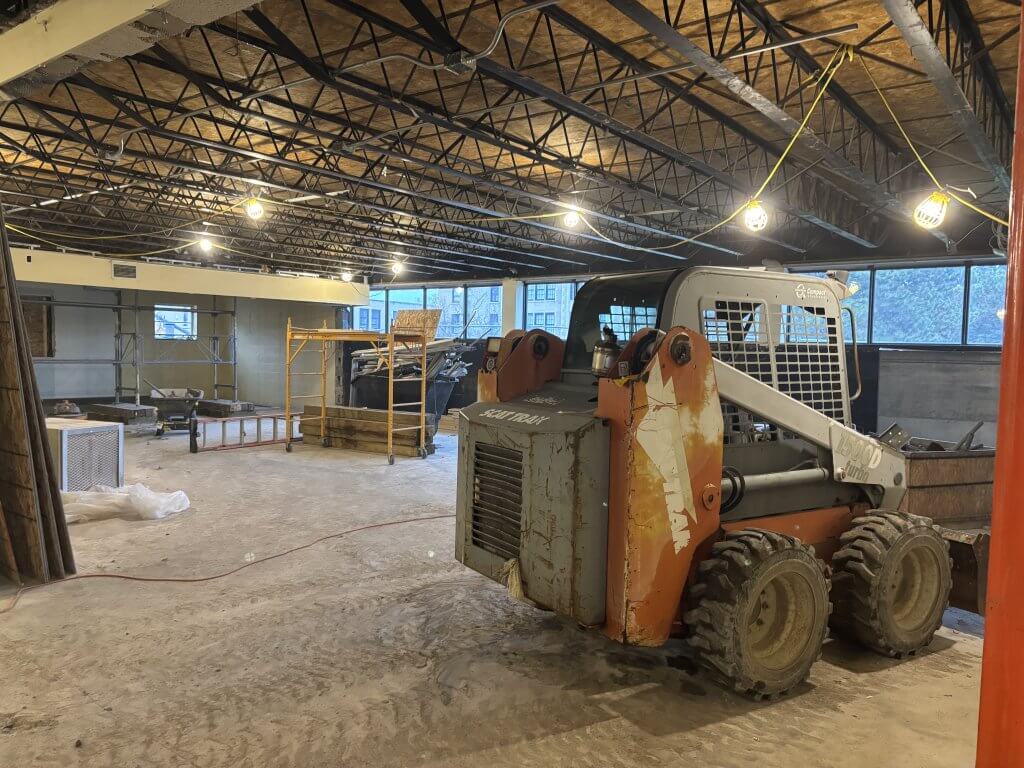 Inside construction process photo