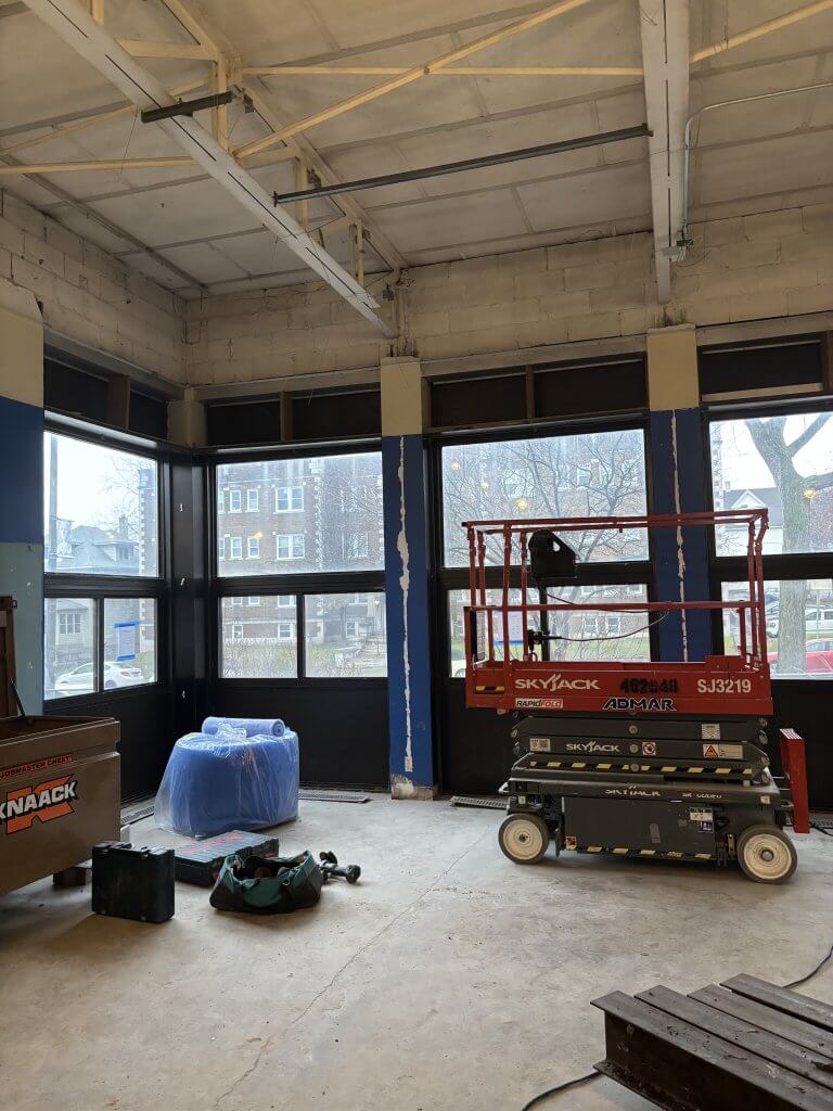 Inside construction process photo