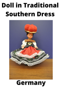 Germany Doll In Traditional Southern Dress