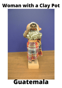 Guatemala Woman With A Clay Pot