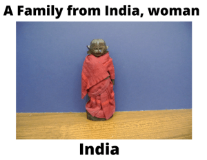 India A Family From India, Woman