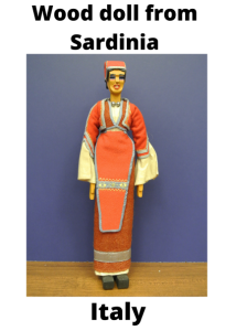 Italy Wood Doo From Sardinia