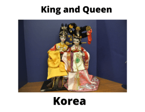 Korea King And Queen
