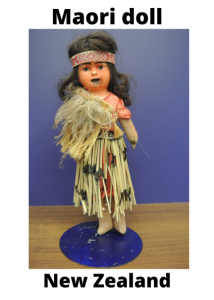 New Zealand Maori Doll