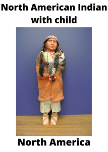 North America North American Indian With Child