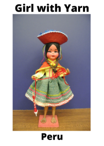 Peru Girl With Yarn