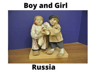 Russia Boy And Girl