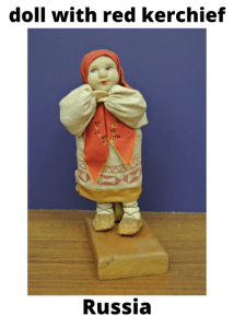 Russia Doll With Red Kerchief