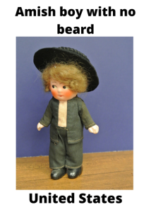 United States Amish Boy With No Beard